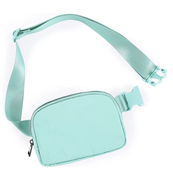 Teal Blue Fanny Pack  - Picture 1 of 4